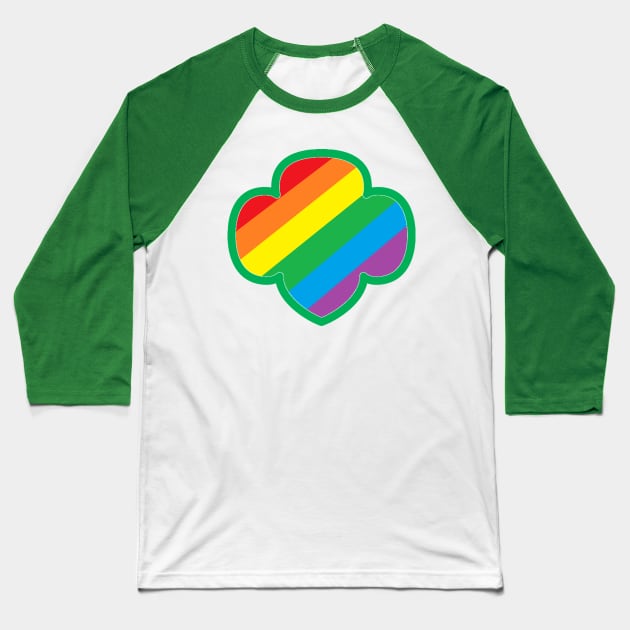 Girl Scouts are for all Baseball T-Shirt by RaineyDayz